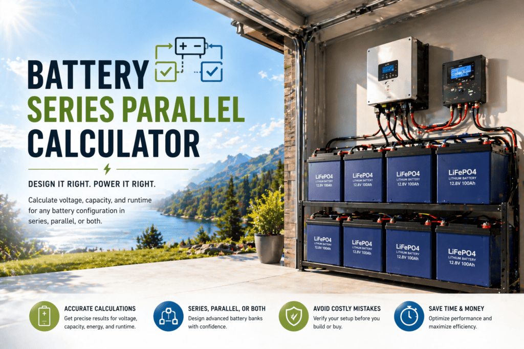 Battery Series Parallel Calculator